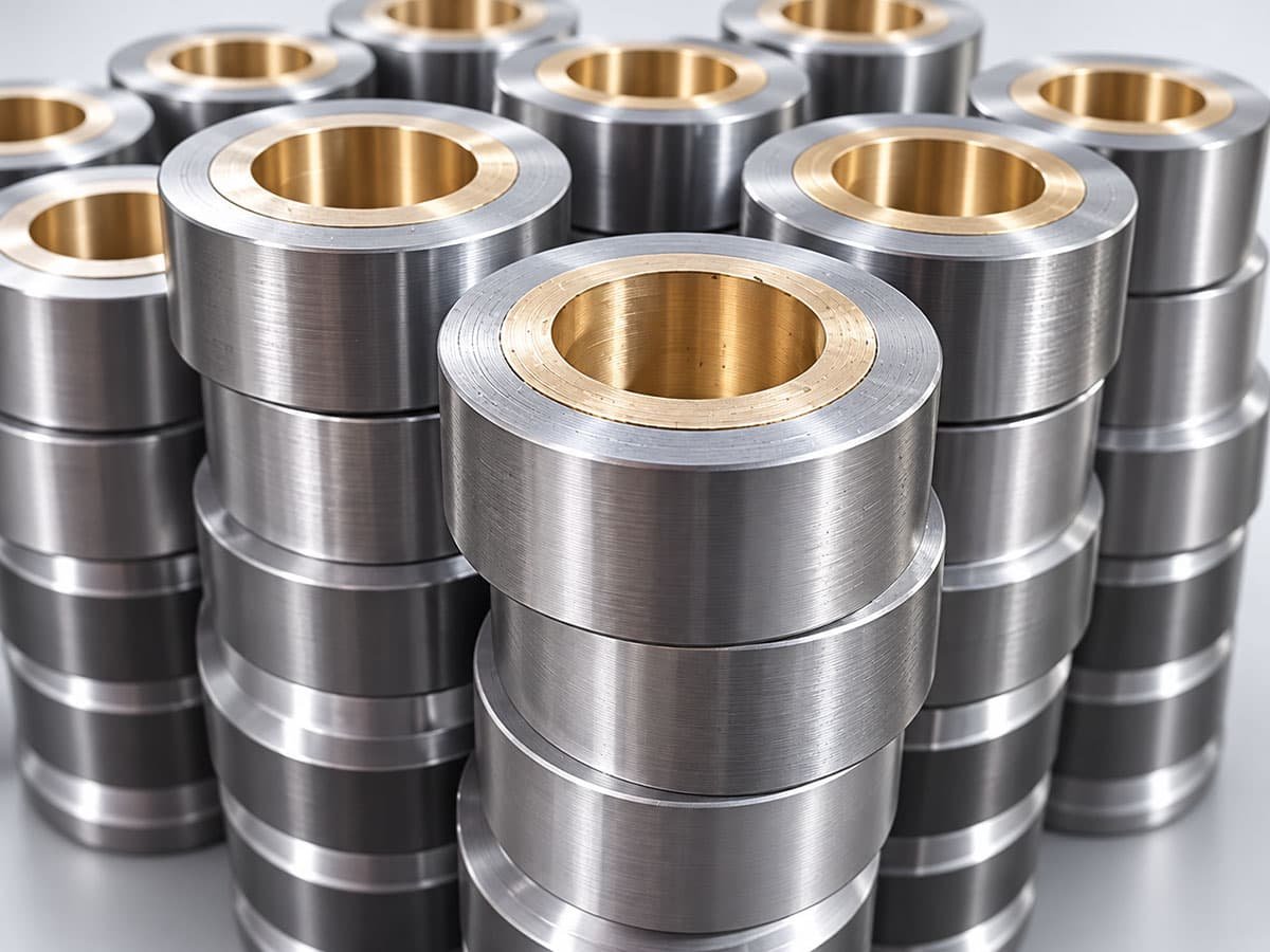 Bronze bushing with fitting manufactured by Taj Al Khalij
