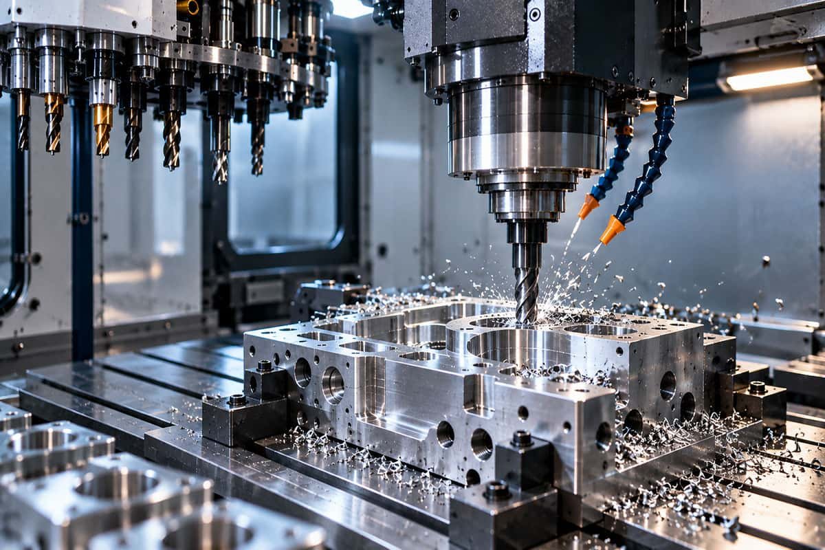 Vertical machining center for CNC milling in Riyadh Saudi Arabia