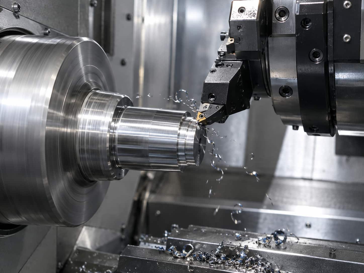CNC Turning services in Riyadh by Taj Al Khalij