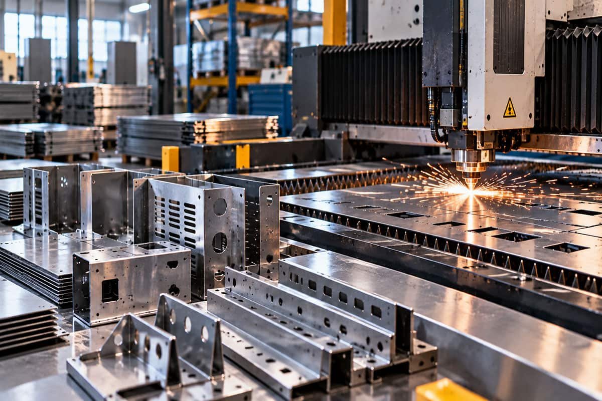Custom sheet metal fabrication for industrial components in Riyadh